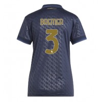 Camiseta Juventus Gleison Bremer #3 Tercera Equipación Replica 2024-25 para mujer mangas cortas